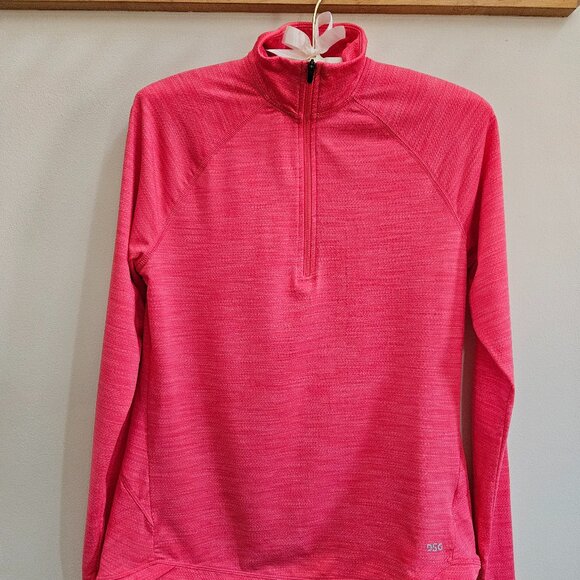 DSG Women's Quarter Zip Pullover Size XS Orange - Picture 1 of 7